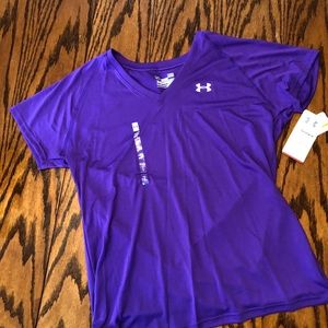 Large Purple Under Armor Shirt NWT
